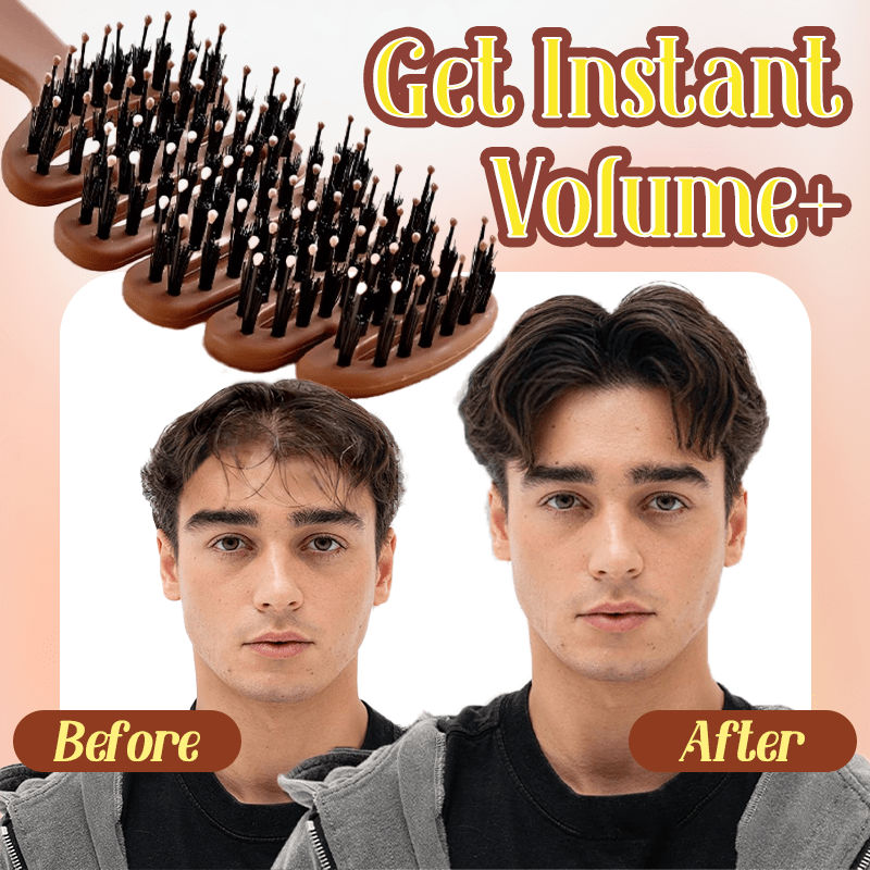 HomeCleanGoods™ Volume+ Bristle Hair Brush