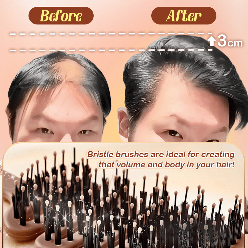 HomeCleanGoods™ Volume+ Bristle Hair Brush