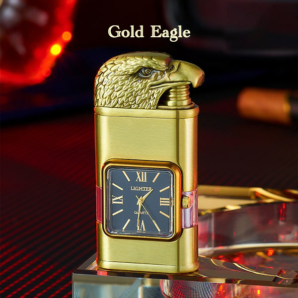 HomeCleanGoods™ Windproof Dual-Flame Vintage Watch Lighter