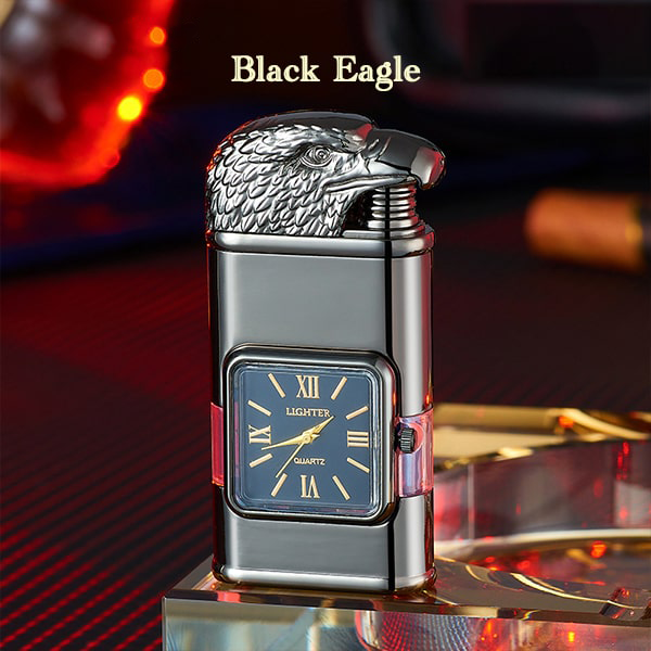 HomeCleanGoods™ Windproof Dual-Flame Vintage Watch Lighter