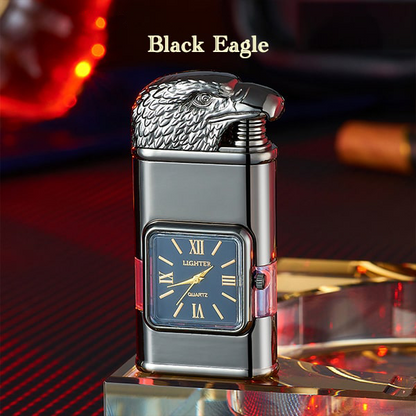HomeCleanGoods™ Windproof Dual-Flame Vintage Watch Lighter