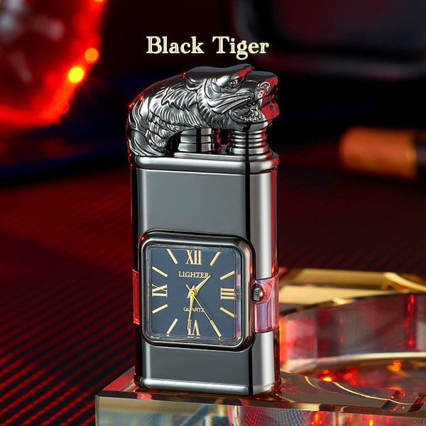 HomeCleanGoods™ Windproof Dual-Flame Vintage Watch Lighter