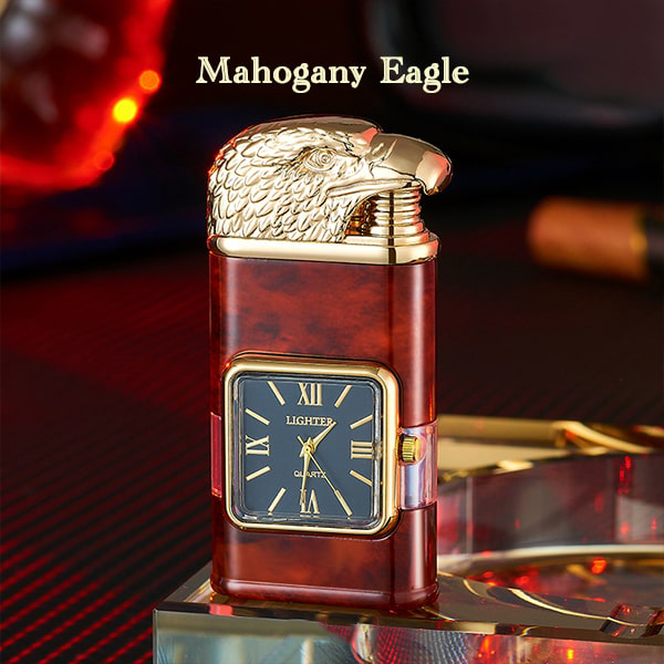 HomeCleanGoods™ Windproof Dual-Flame Vintage Watch Lighter