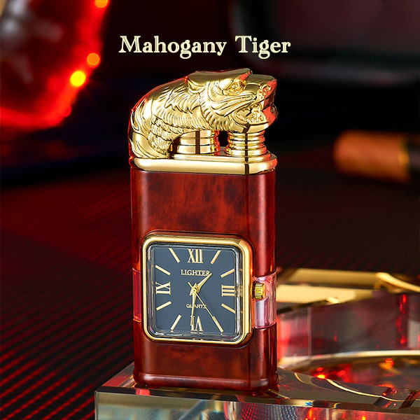 HomeCleanGoods™ Windproof Dual-Flame Vintage Watch Lighter
