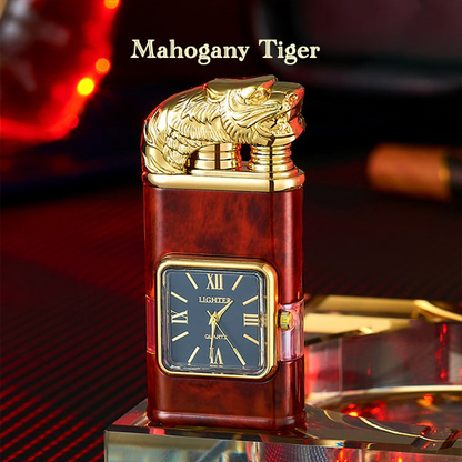 HomeCleanGoods™ Windproof Dual-Flame Vintage Watch Lighter