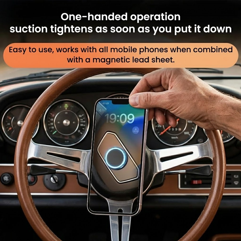 HomeCleanGoods™ ZeroGrip Magnetic Car Phone Mount 