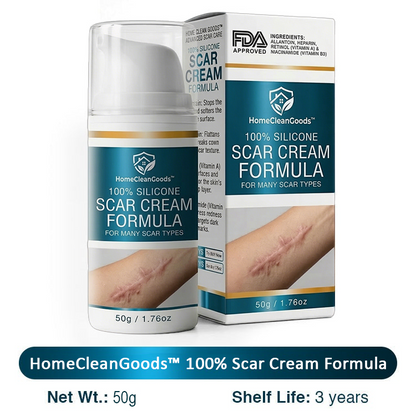 HomeCleanGoods™ 100% Silicone Scar Cream Formula
