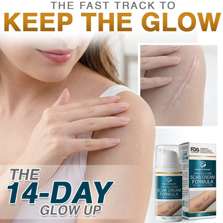 HomeCleanGoods™ 100% Silicone Scar Cream Formula