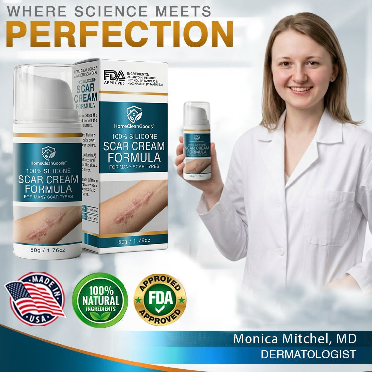 HomeCleanGoods™ 100% Silicone Scar Cream Formula