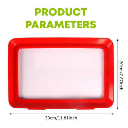HomeCleanGoods™ AirLock Reusable Food Preservation Trays