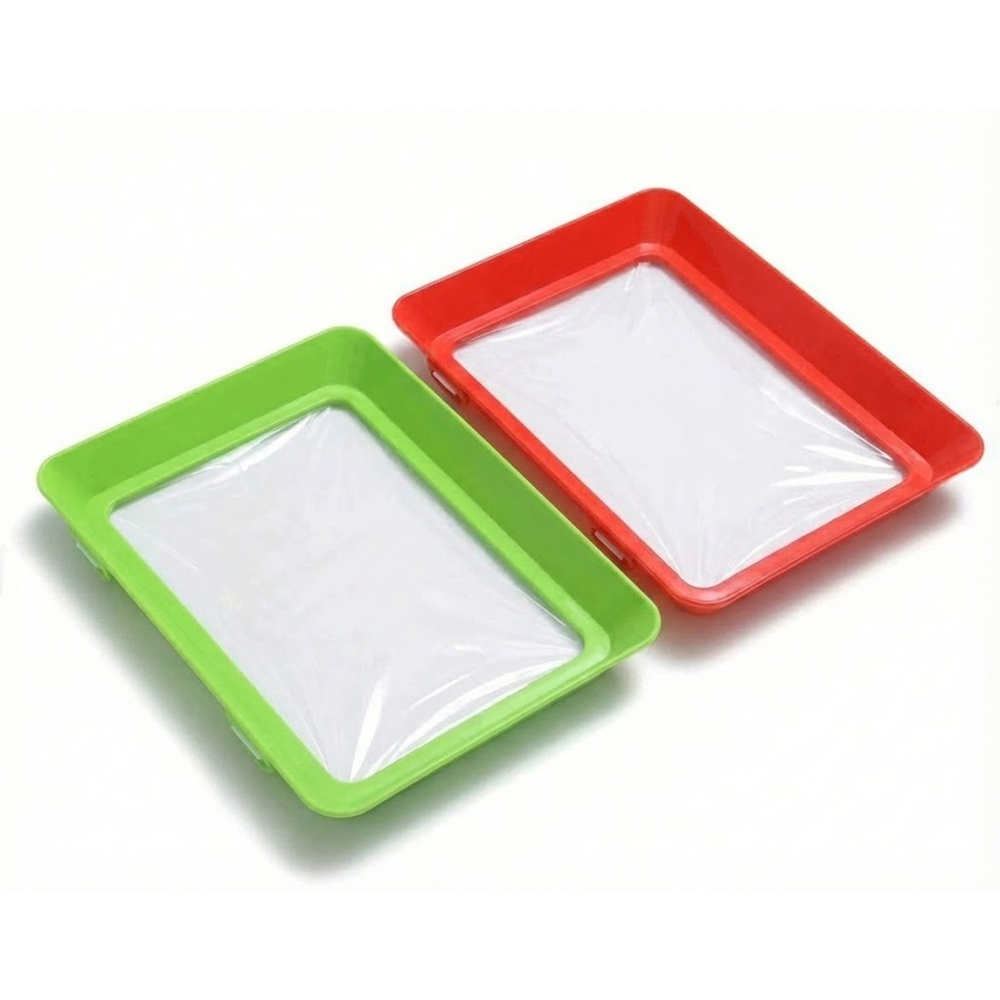 HomeCleanGoods™ AirLock Reusable Food Preservation Trays