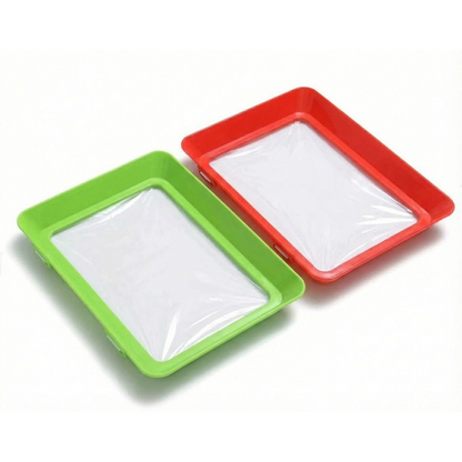HomeCleanGoods™ AirLock Reusable Food Preservation Trays