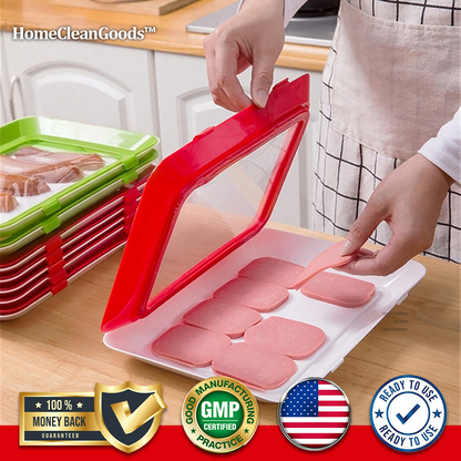 HomeCleanGoods™ AirLock Reusable Food Preservation Trays