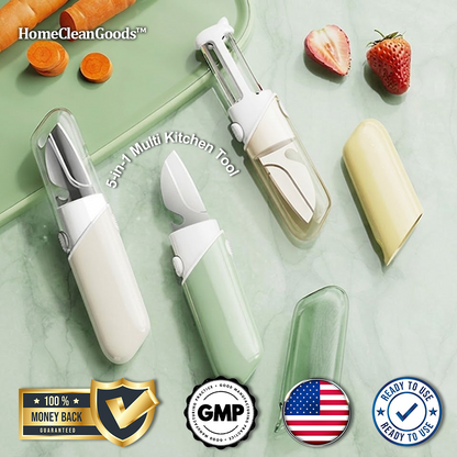 HomeCleanGoods™ AllPeel 5-in-1 Multi Kitchen Tool
