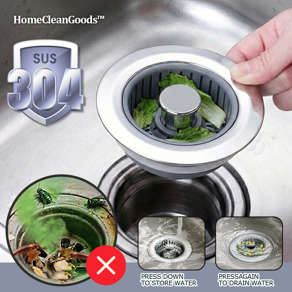 HomeCleanGoods™ Anti-Insect 3-in-1 Seal Tight Strainer Combo