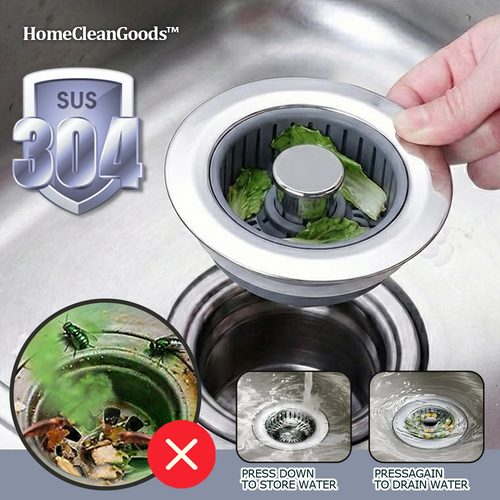 HomeCleanGoods™ Anti-Insect 3-in-1 Seal Tight Strainer Combo