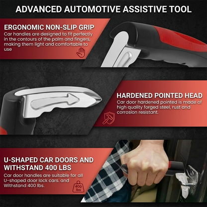 HomeCleanGoods™ AutoAssist 2-in-1 Car Support Handle