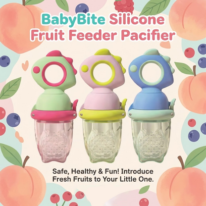 HomeCleanGoods™ BabyBite Silicone Fruit Feeder Pacifier