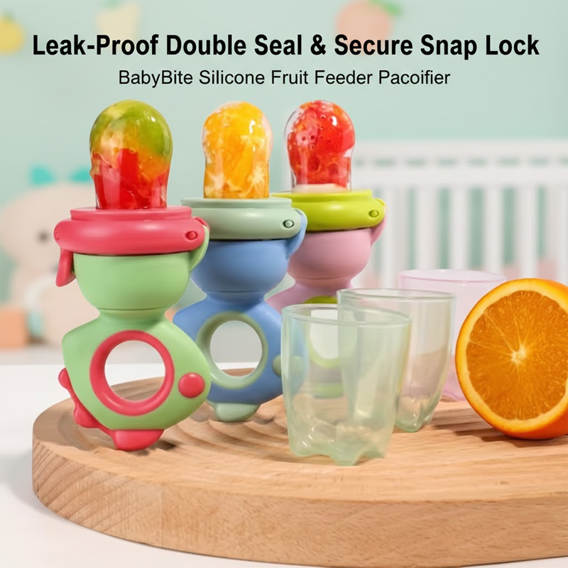 HomeCleanGoods™ BabyBite Silicone Fruit Feeder Pacifier