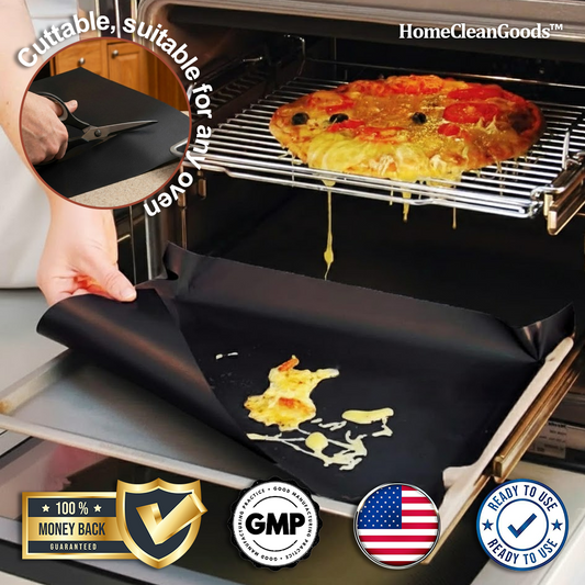 HomeCleanGoods™ BakeSafe Non-Stick Oven Liner