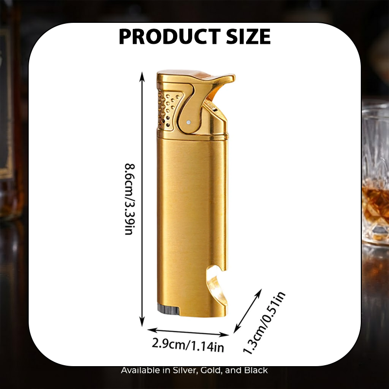HomeCleanGoods™ BlueJet Bottle Opener Combo Lighter