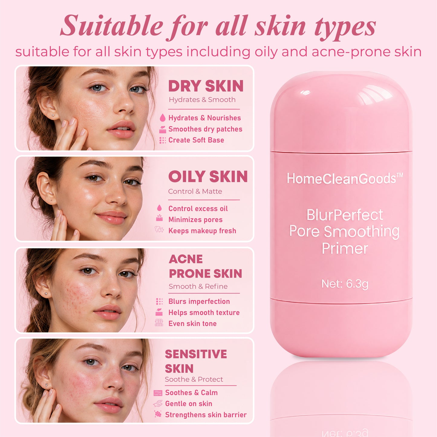 HomeCleanGoods™ BlurPerfect Pore Smoothing Primer