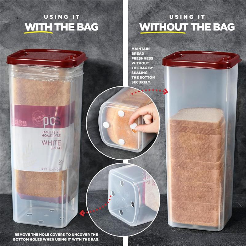 HomeCleanGoods™ Breadmate Easy Pull-Up Storage Holder