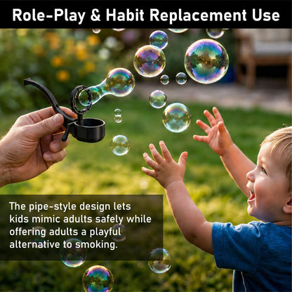 HomeCleanGoods™ BubblePipe Fun Blower Toy