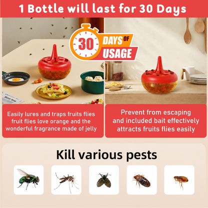 HomeCleanGoods™ CleanNest Fly & Multi-Pest Bait Trap