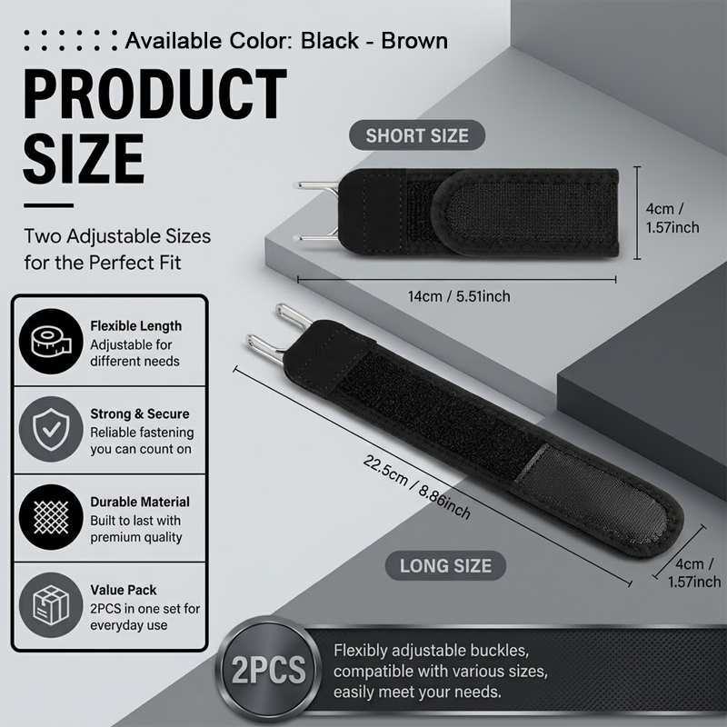 HomeCleanGoods™ ComfortStretch No-Buckle Invisible Belt