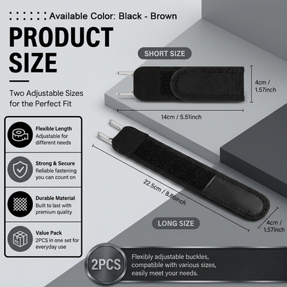 HomeCleanGoods™ ComfortStretch No-Buckle Invisible Belt