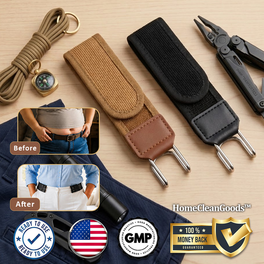 HomeCleanGoods™ ComfortStretch No-Buckle Invisible Belt