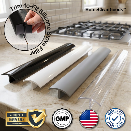 HomeCleanGoods™ CookGap Trim-to-Fit Silicone Stove Filler