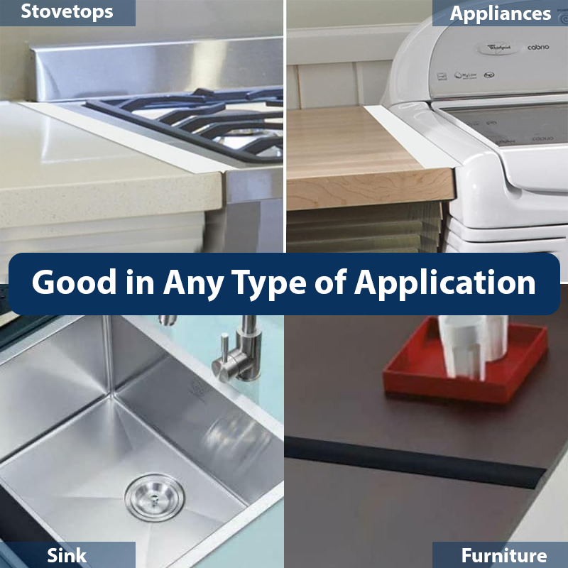 HomeCleanGoods™ CookGap Trim-to-Fit Silicone Stove Filler