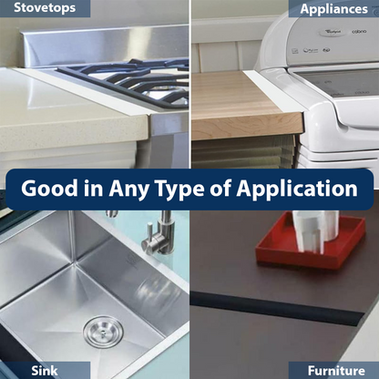 HomeCleanGoods™ CookGap Trim-to-Fit Silicone Stove Filler