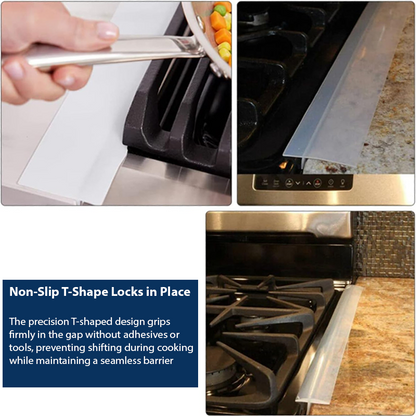 HomeCleanGoods™ CookGap Trim-to-Fit Silicone Stove Filler