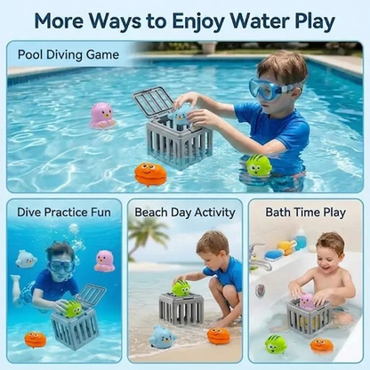 HomeCleanGoods™ DiveRescue Marine Adventure Toy Set