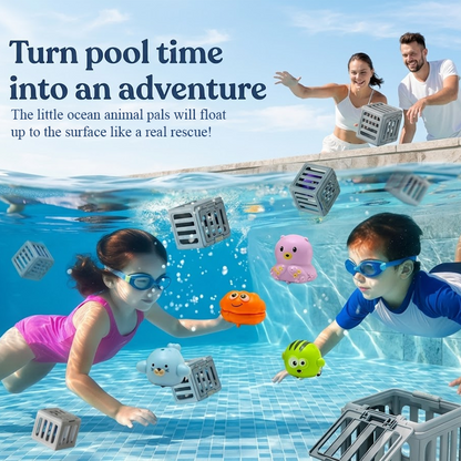 HomeCleanGoods™ DiveRescue Marine Adventure Toy Set