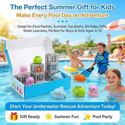 HomeCleanGoods™ DiveRescue Marine Adventure Toy Set