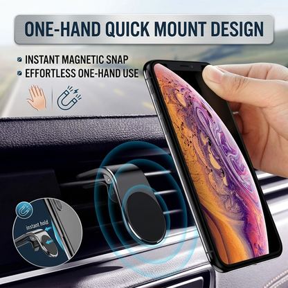 HomeCleanGoods™ DriveGrip Car Phone Magnetic Bracket