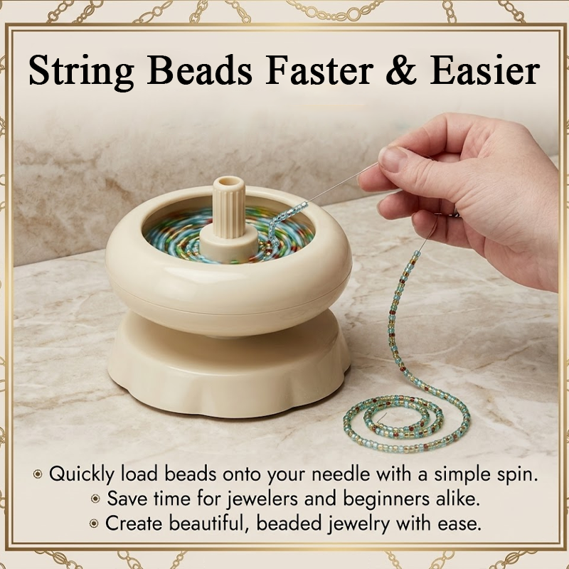 HomeCleanGoods™ EasyBead Craft Spinner Bowl