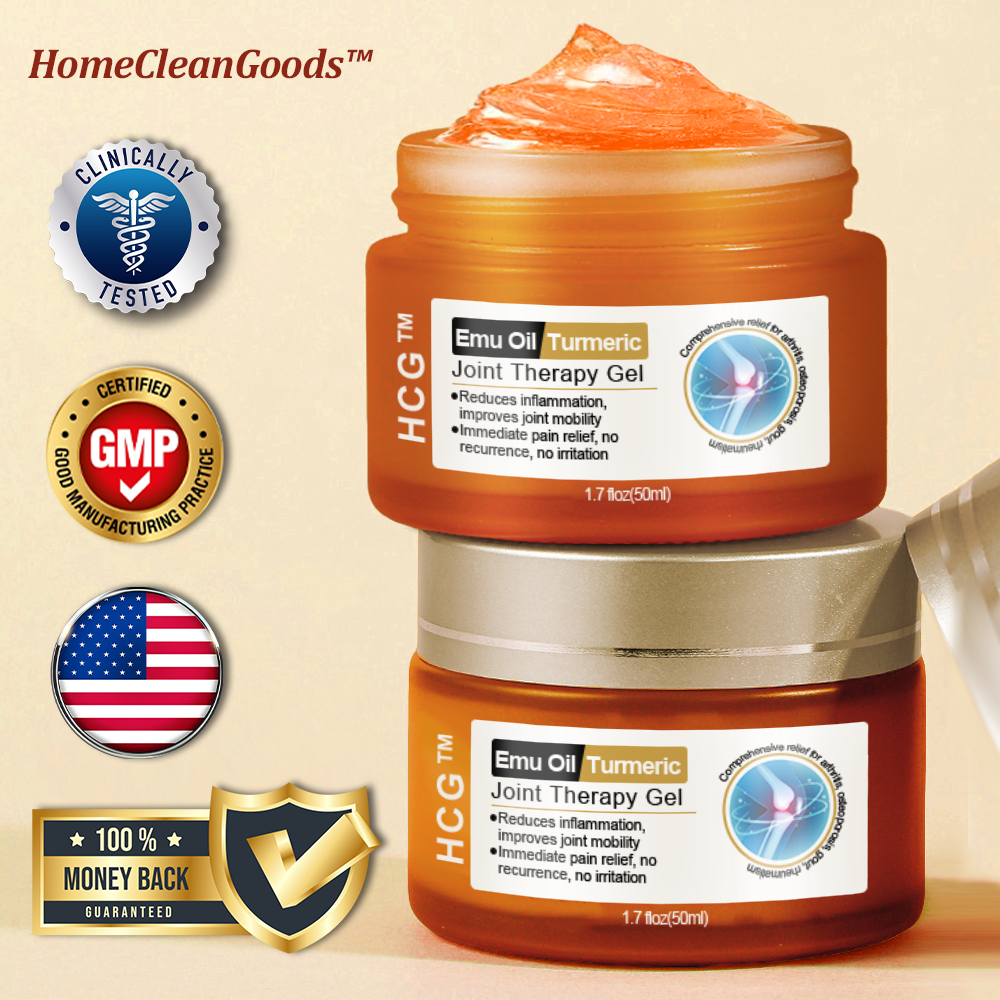 HomeCleanGoods™ Emu Oil Turmeric Bone Sooth Gel