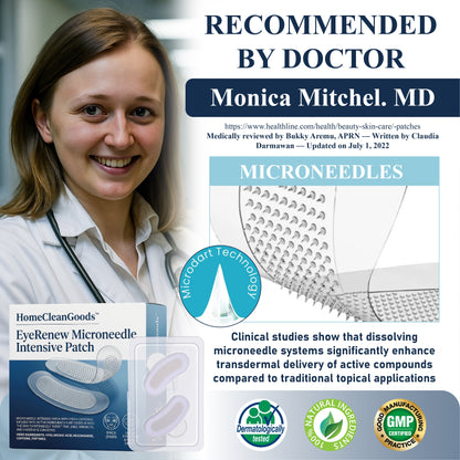 HomeCleanGoods™ EyeRenew Microneedle Intensive Patch