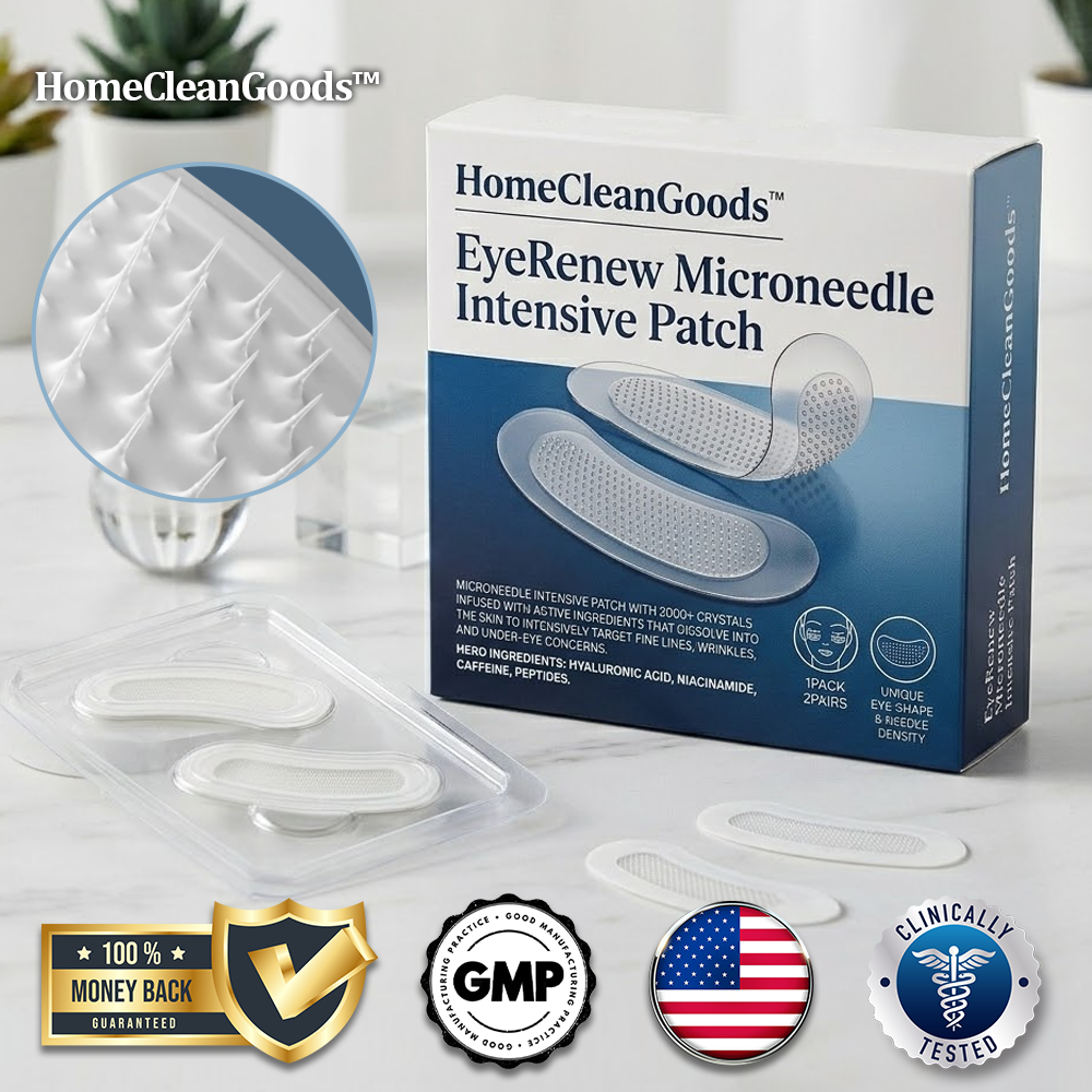 HomeCleanGoods™ EyeRenew Microneedle Intensive Patch