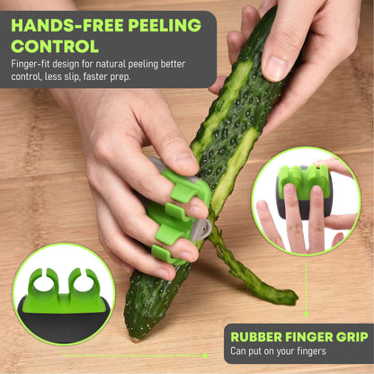 HomeCleanGoods™ FingerPeel Handheld Peeler
