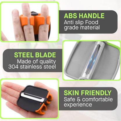 HomeCleanGoods™ FingerPeel Handheld Peeler