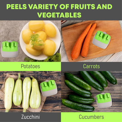HomeCleanGoods™ FingerPeel Handheld Peeler