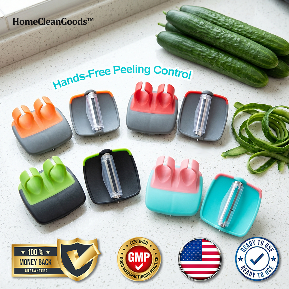 HomeCleanGoods™ FingerPeel Handheld Peeler