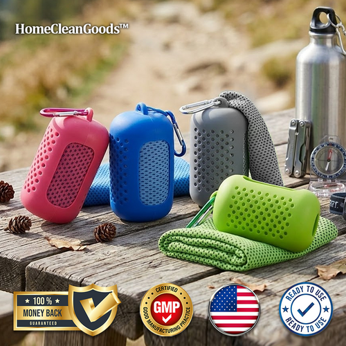 HomeCleanGoods™ FitCool Outdoor Ice Cooling Towel Set