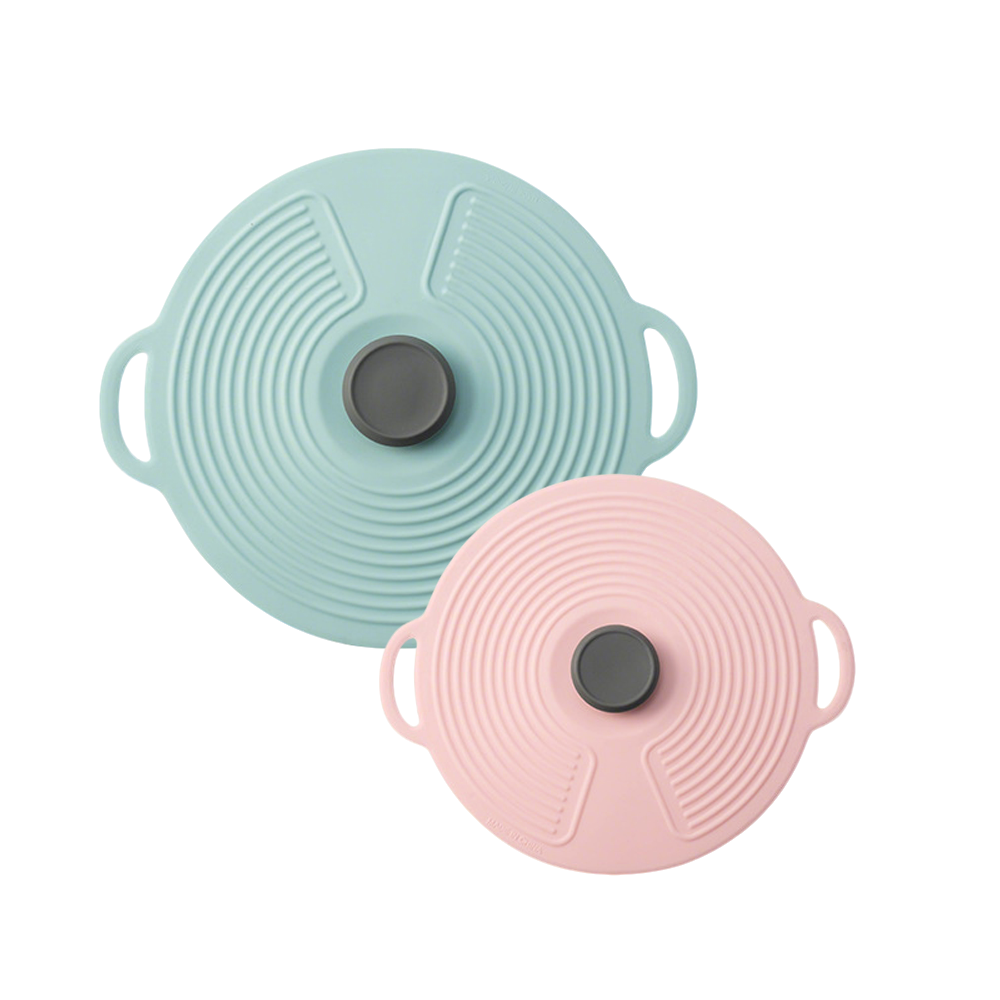 HomeCleanGoods™ FlexCover Dual-Handle Silicone Suction Lids